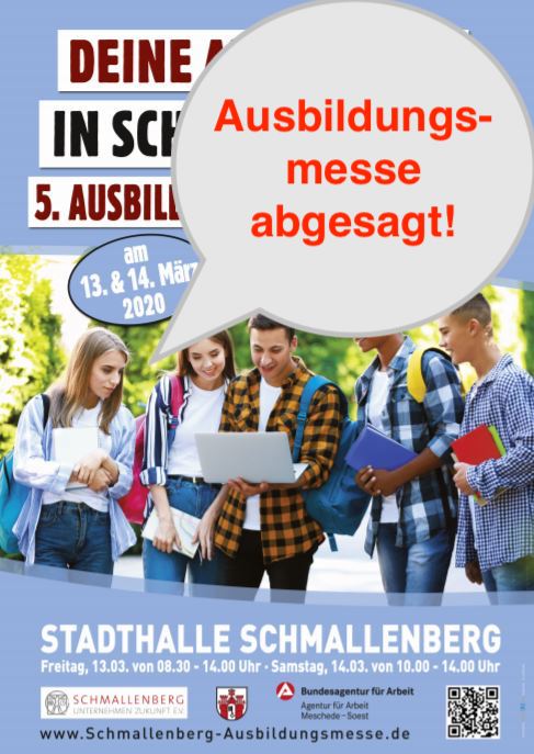 5. Ausbildungs- und Jobmesse 2020 in Schmallenberg