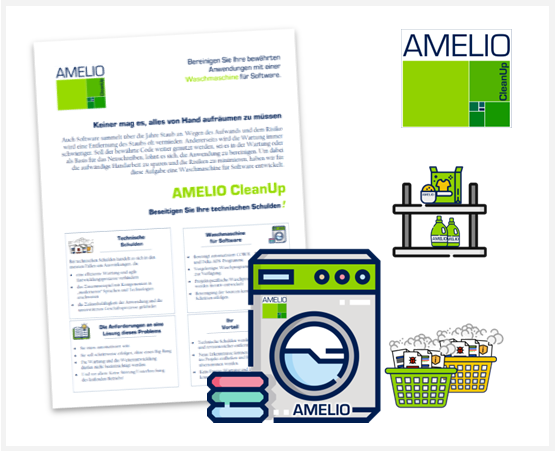 Remove Your Technical Debts with AMELIO CleanUp